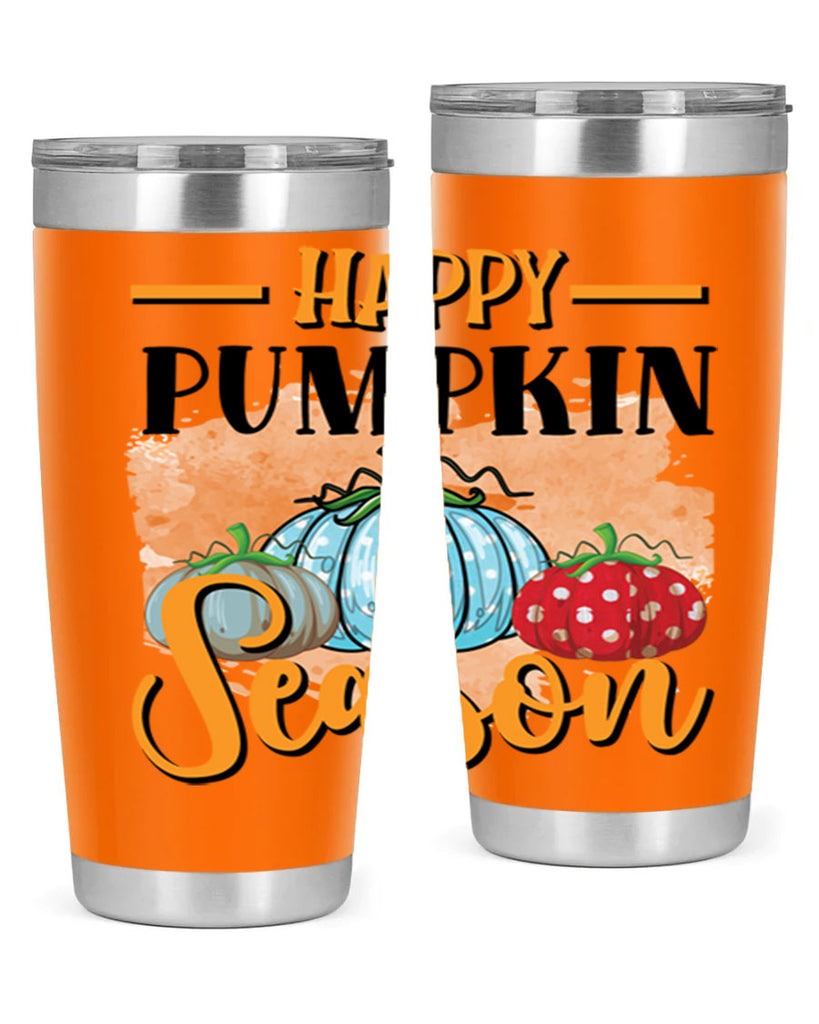 Happy pumpkin season 240#- fall- Tumbler