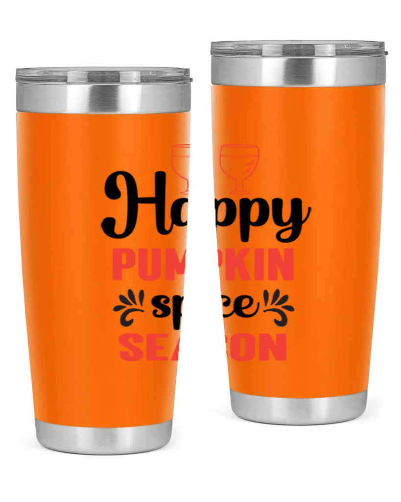 Happy pumpkin spice season 244#- fall- Tumbler