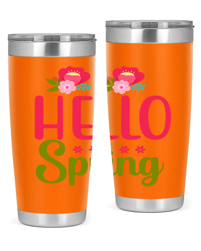 Hello Spring 186#- spring- Tumbler