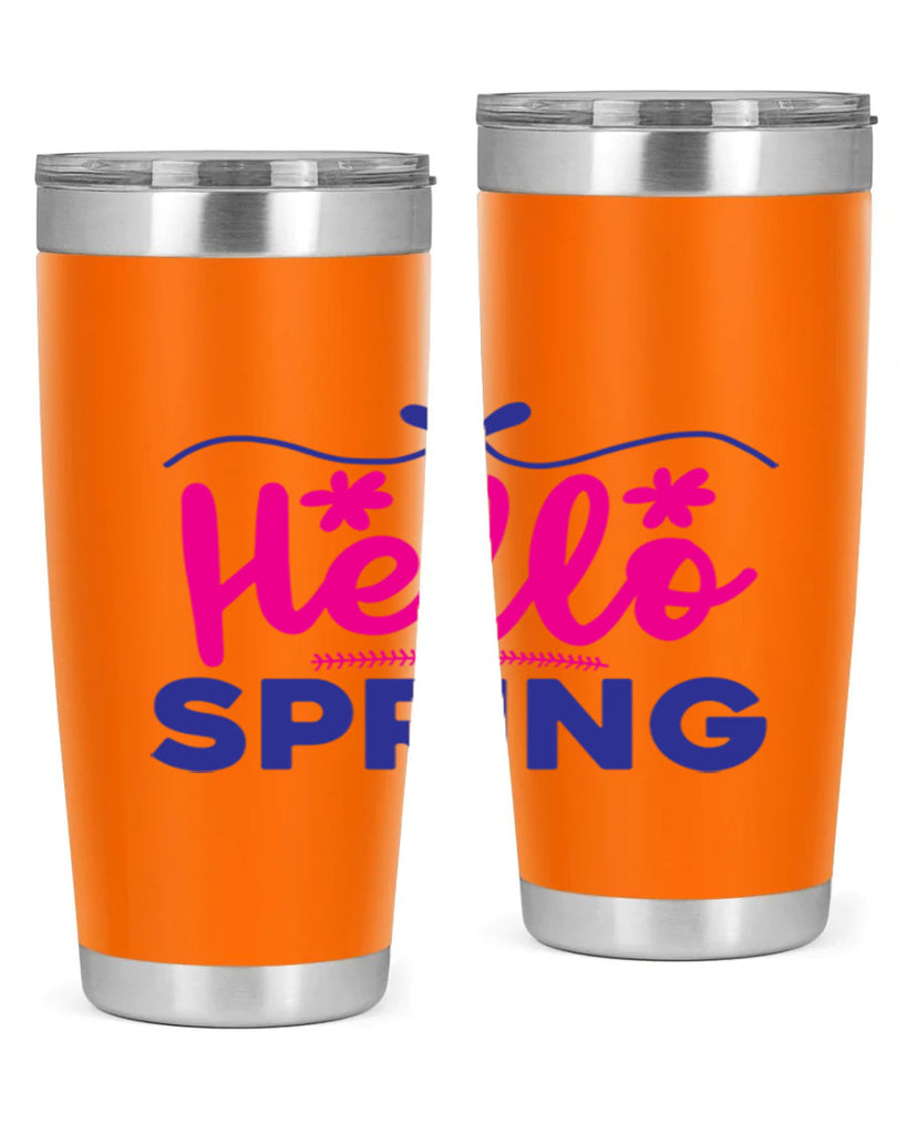 Hello Spring 212#- spring- Tumbler
