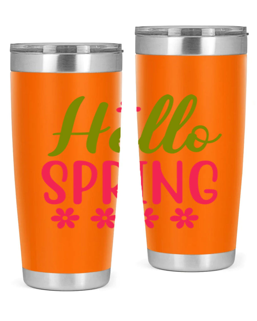 Hello Spring 213#- spring- Tumbler