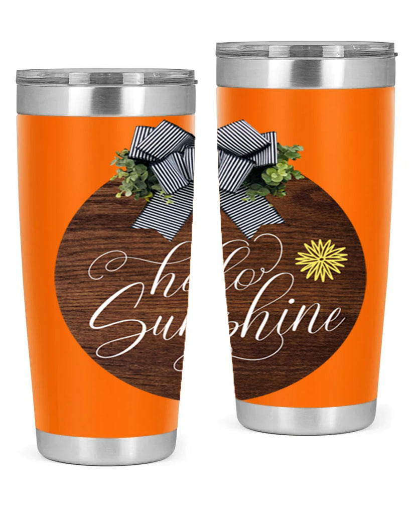 Hello Spring Lettering Mockup200#- spring- Tumbler