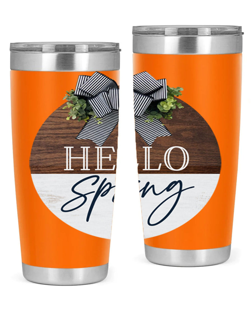 Hello Spring basic Mockup187#- spring- Tumbler