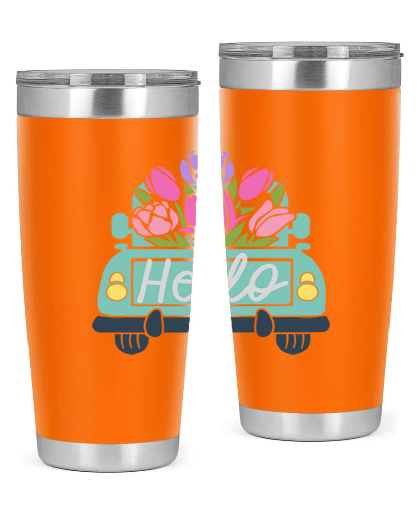 Hello Truck218#- spring- Tumbler