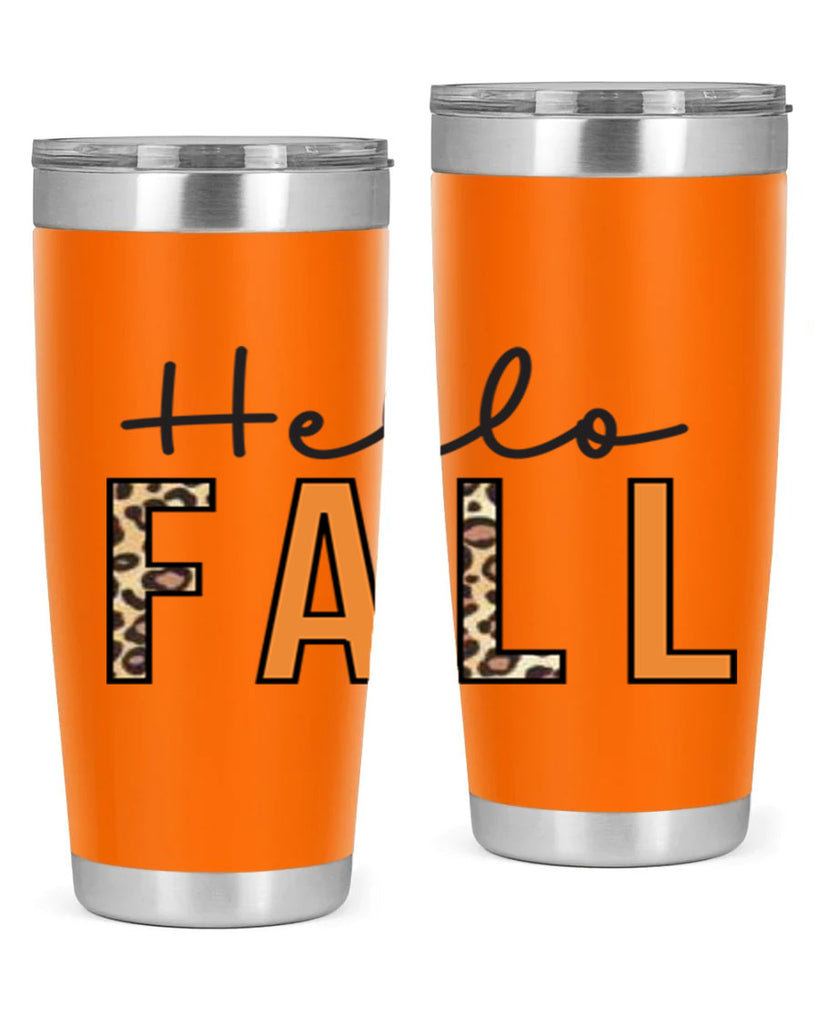 Hello fall 276#- fall- Tumbler