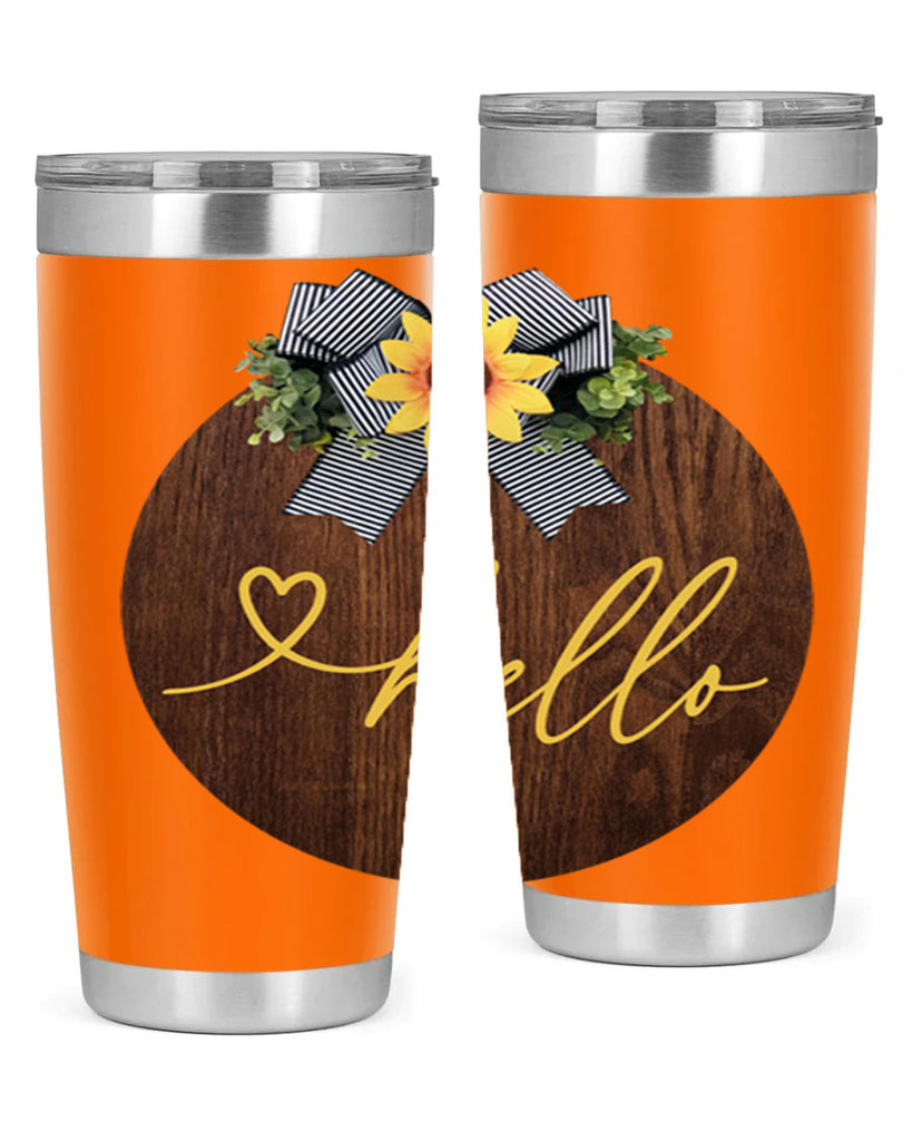Hello heart Mockup182#- spring- Tumbler