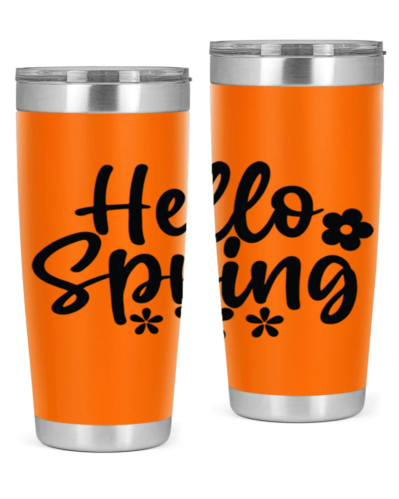 Hello spring  design 232#- spring- Tumbler