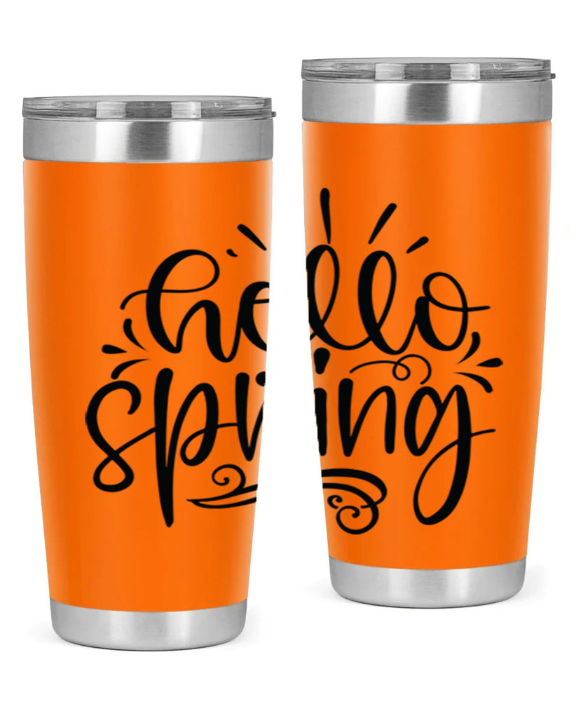 Hello spring 3#- spring- Tumbler