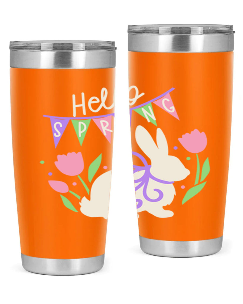 Hello spring bunny193#- spring- Tumbler