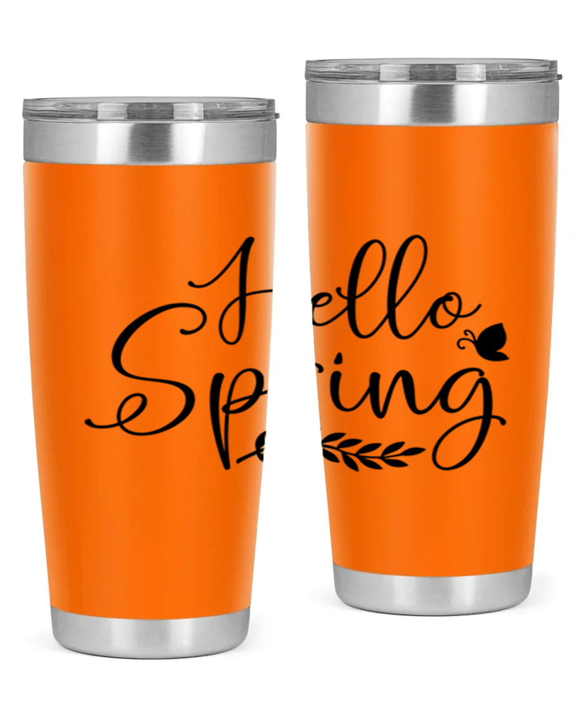Hello spring design  222#- spring- Tumbler