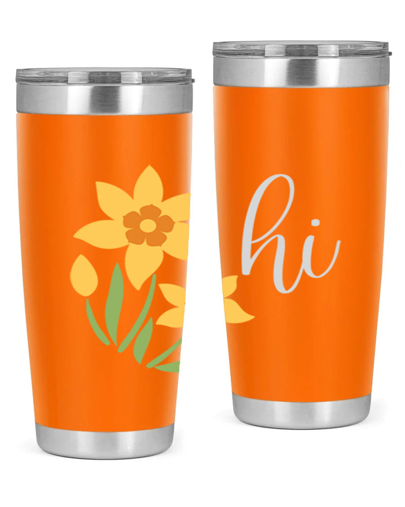 Hi daffodil flower236#- spring- Tumbler