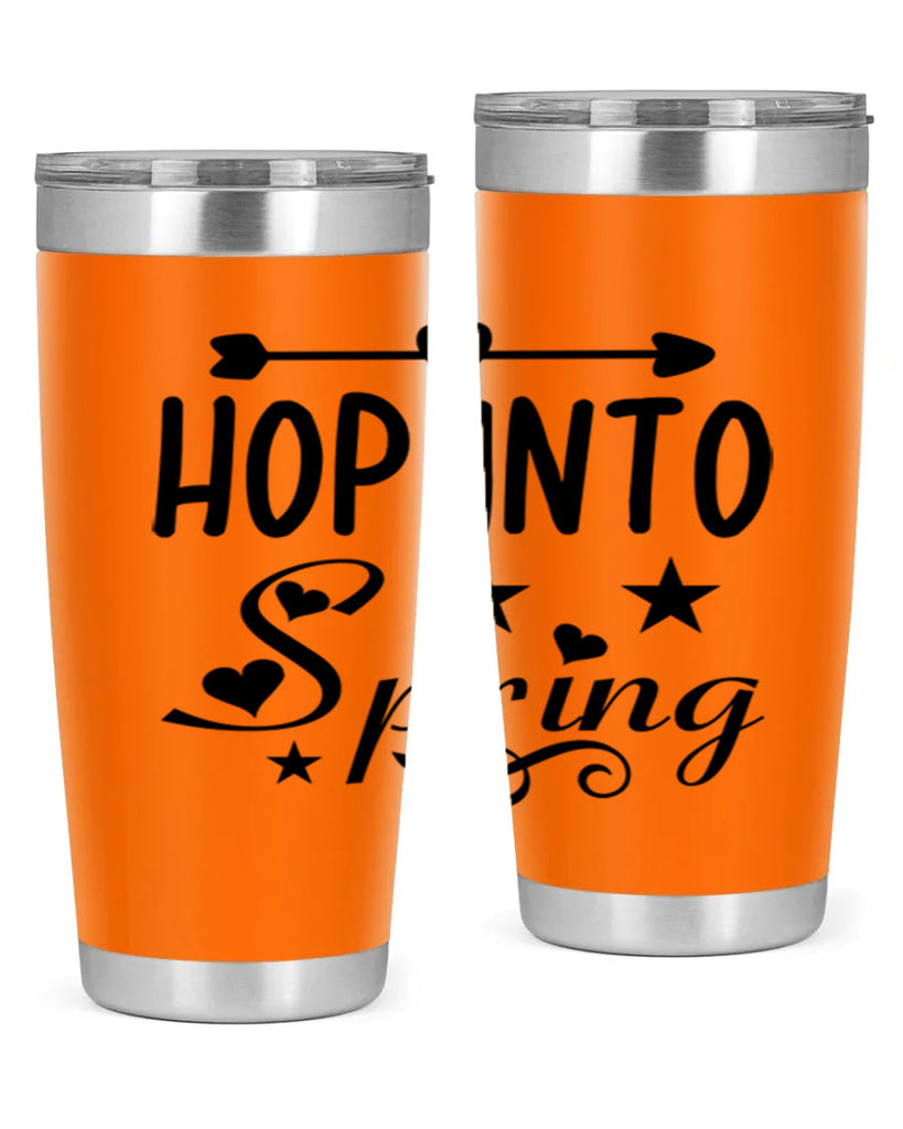Hop into Spring 249#- spring- Tumbler