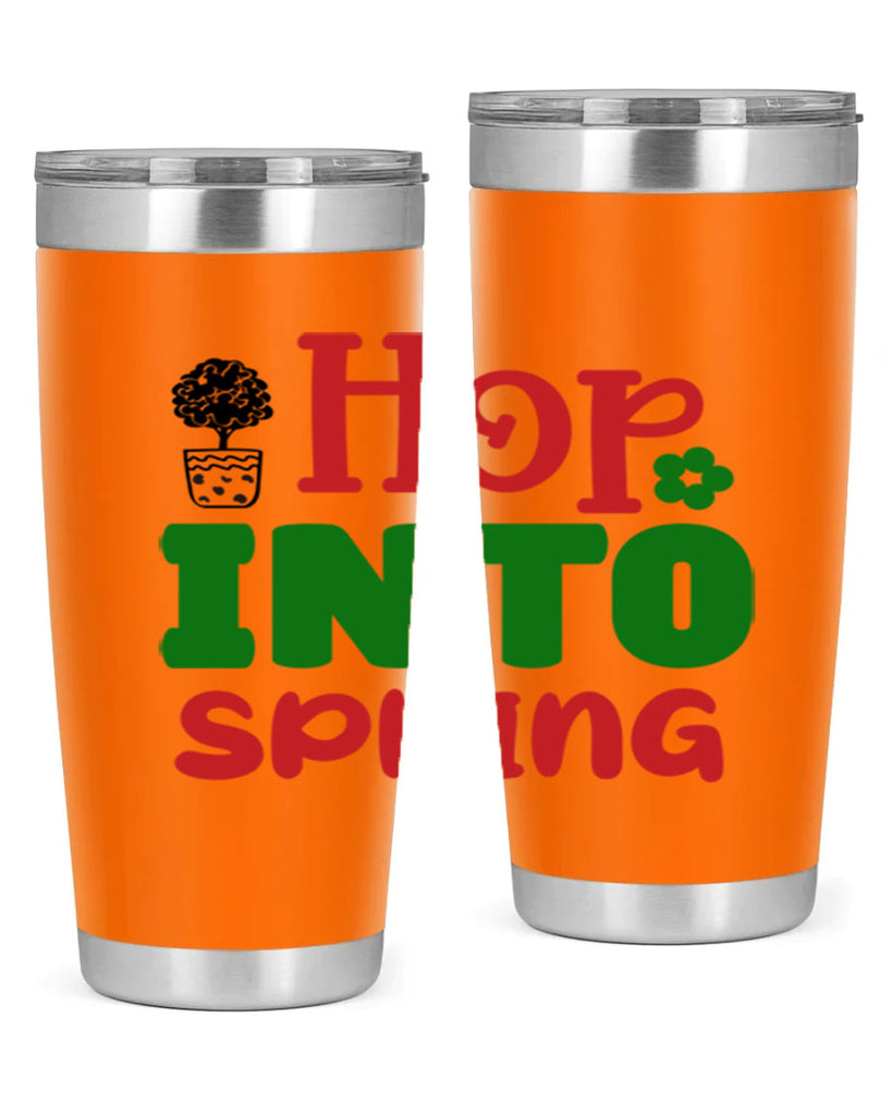 Hop into Spring 251#- spring- Tumbler