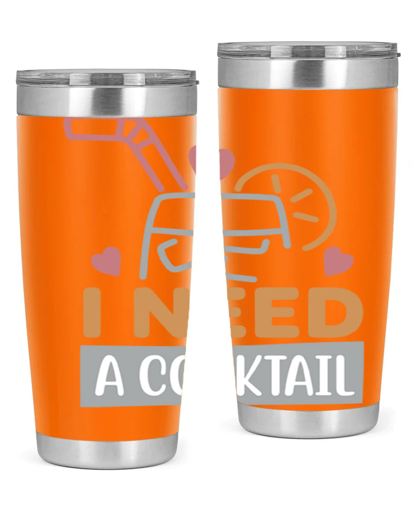 I Need A Cocktail 107#- fashion- Cotton Tank