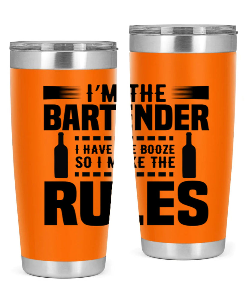I am the Bartender Style 2#- bartender- tumbler