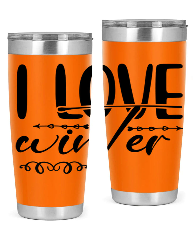 I love winter 243#- winter- Tumbler