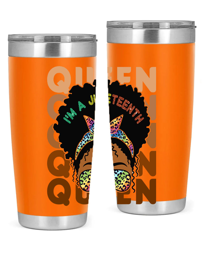 Juneteenth Queen Swag Black Melanin Png 26#- Juneteenth- tumbler