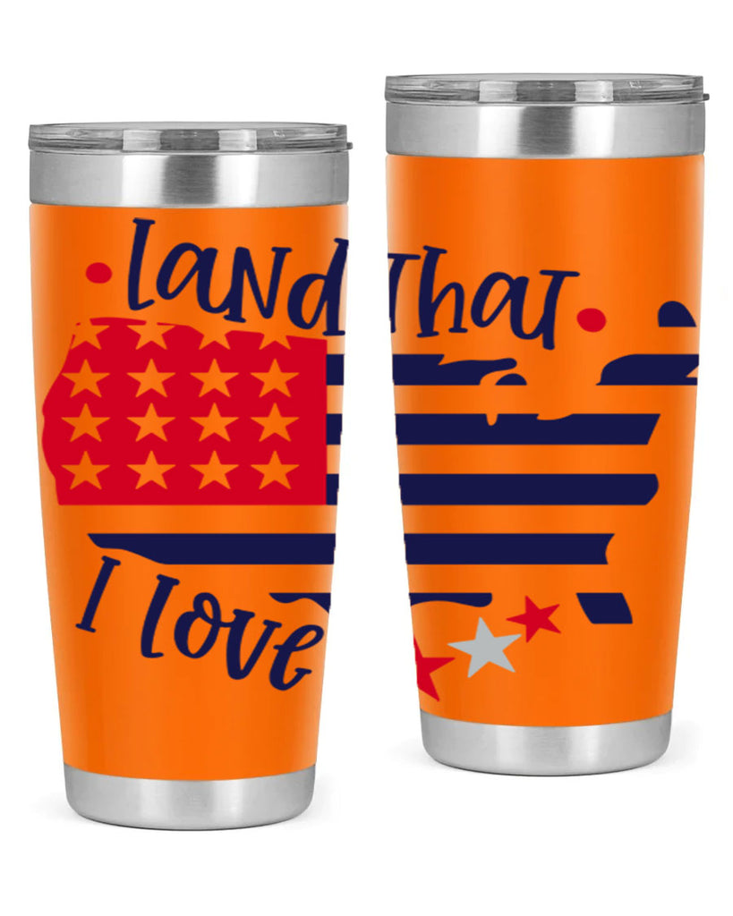 Land That I Love Style 158#- Fourt Of July- Tumbler