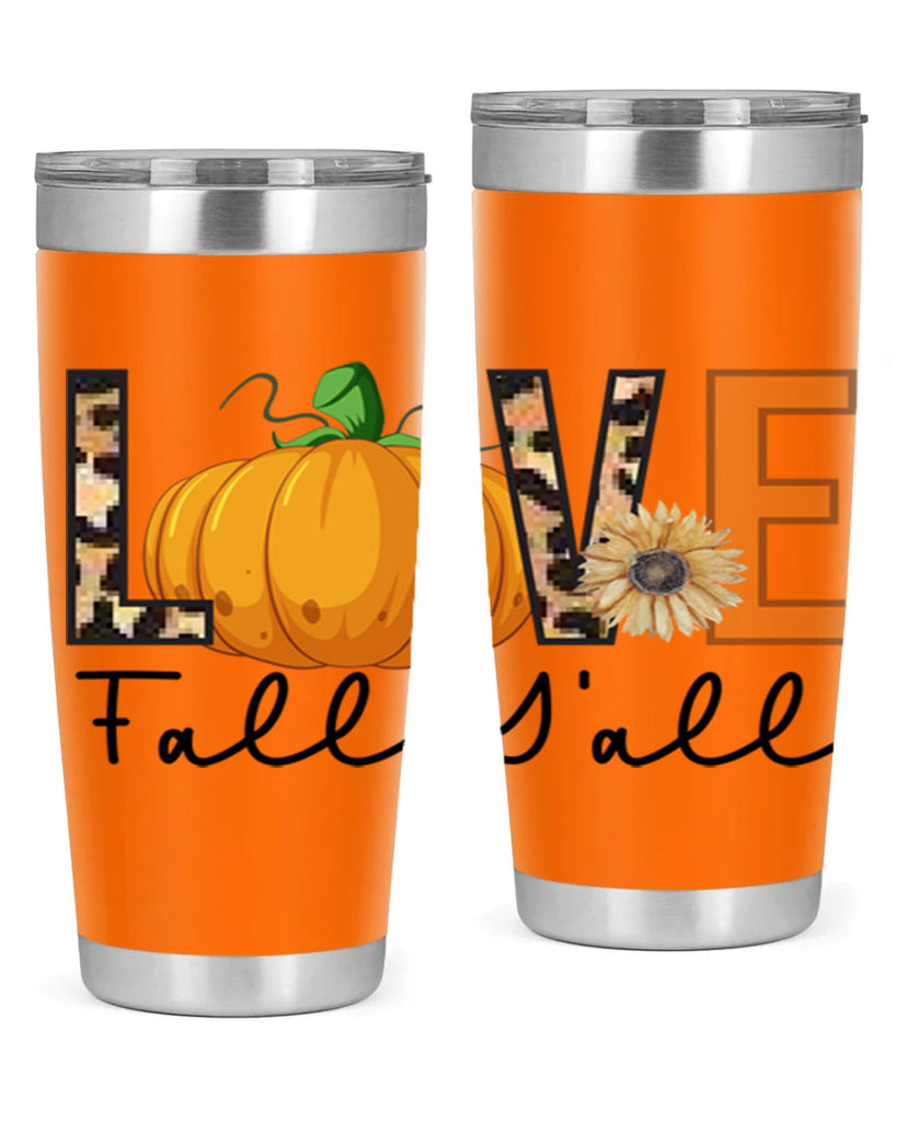 Love FALL YAll 410#- fall- Tumbler