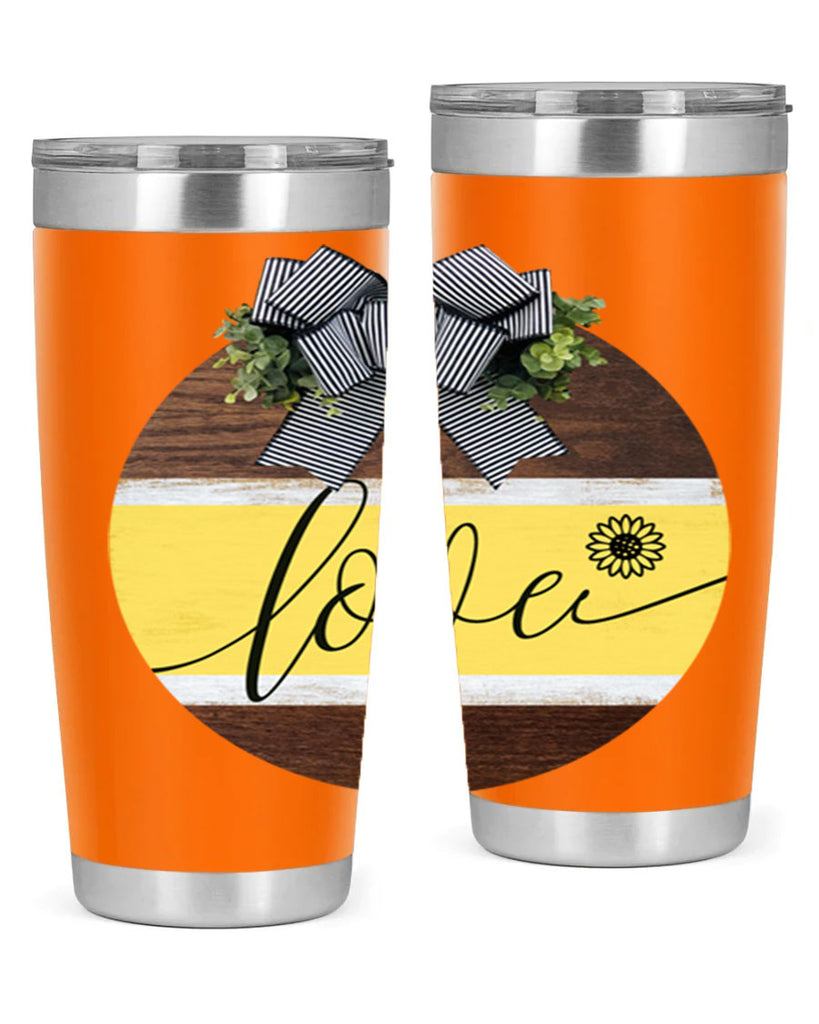 Love and daisy Mockup326#- spring- Tumbler