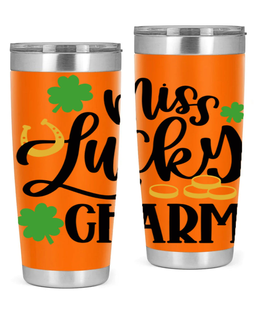 Miss Lucky Charm Style 47#- St Patricks Day- Tumbler