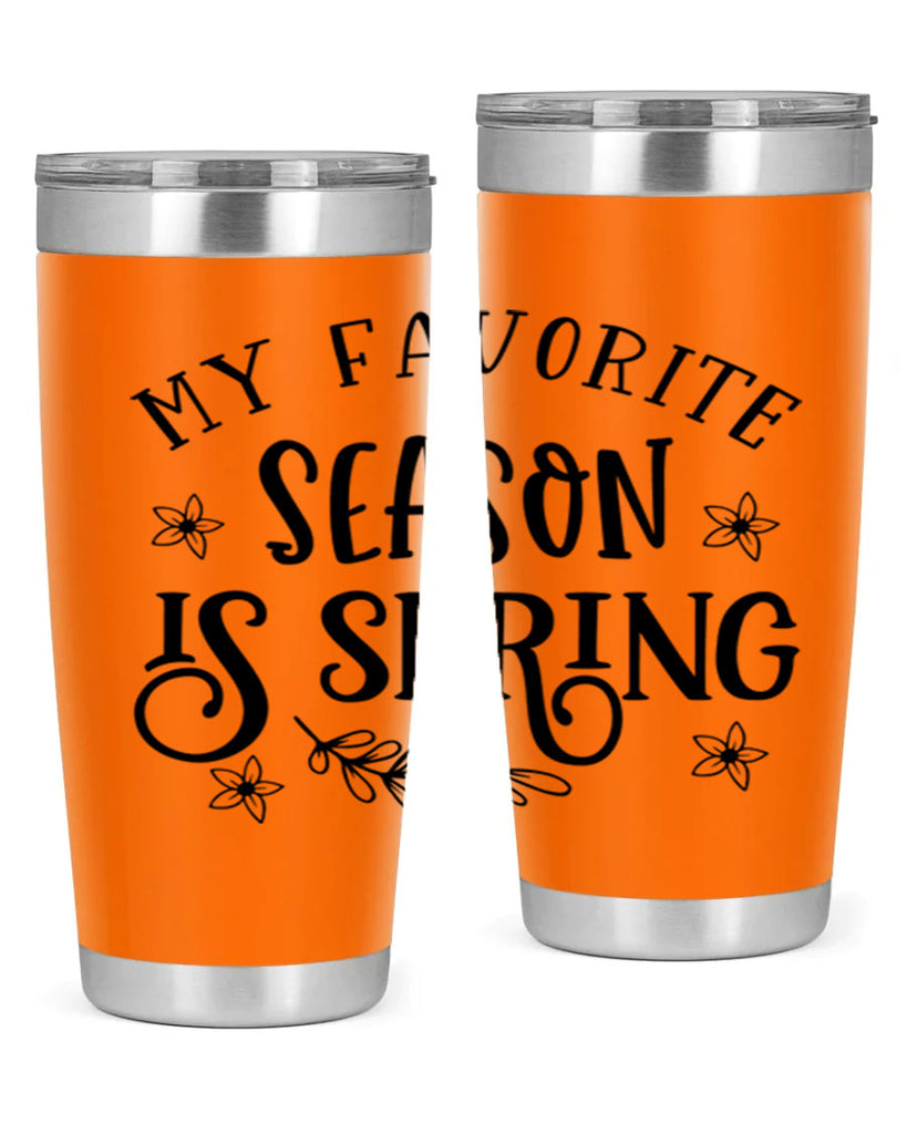 My favorite season is spring 350#- spring- Tumbler