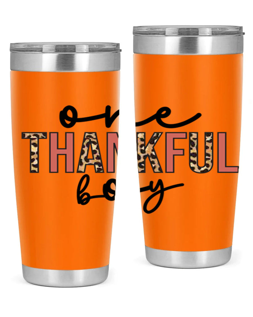 One thankful boy 462#- fall- Tumbler