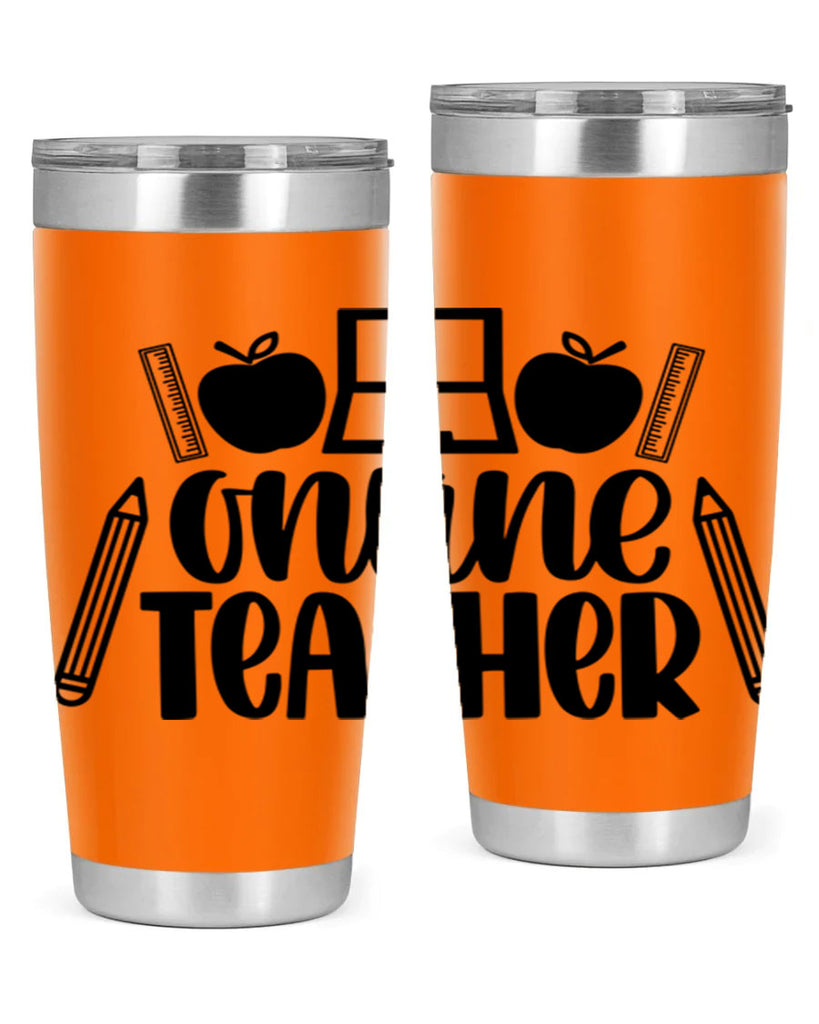 Online Teacher Style 61#- teacher- tumbler