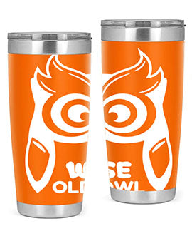Owl Lover Wise Old Owl A TurtleRabbit 13#- owl- Tumblers