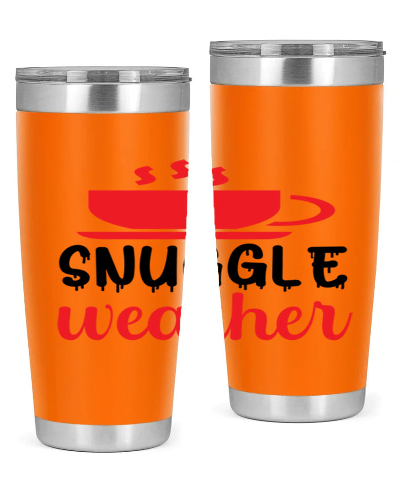 Snuggle weather 386#- winter- Tumbler
