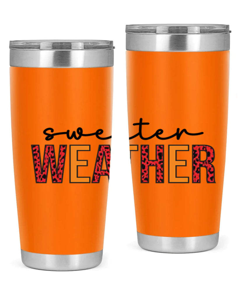 Sweater Weather 587#- fall- Tumbler