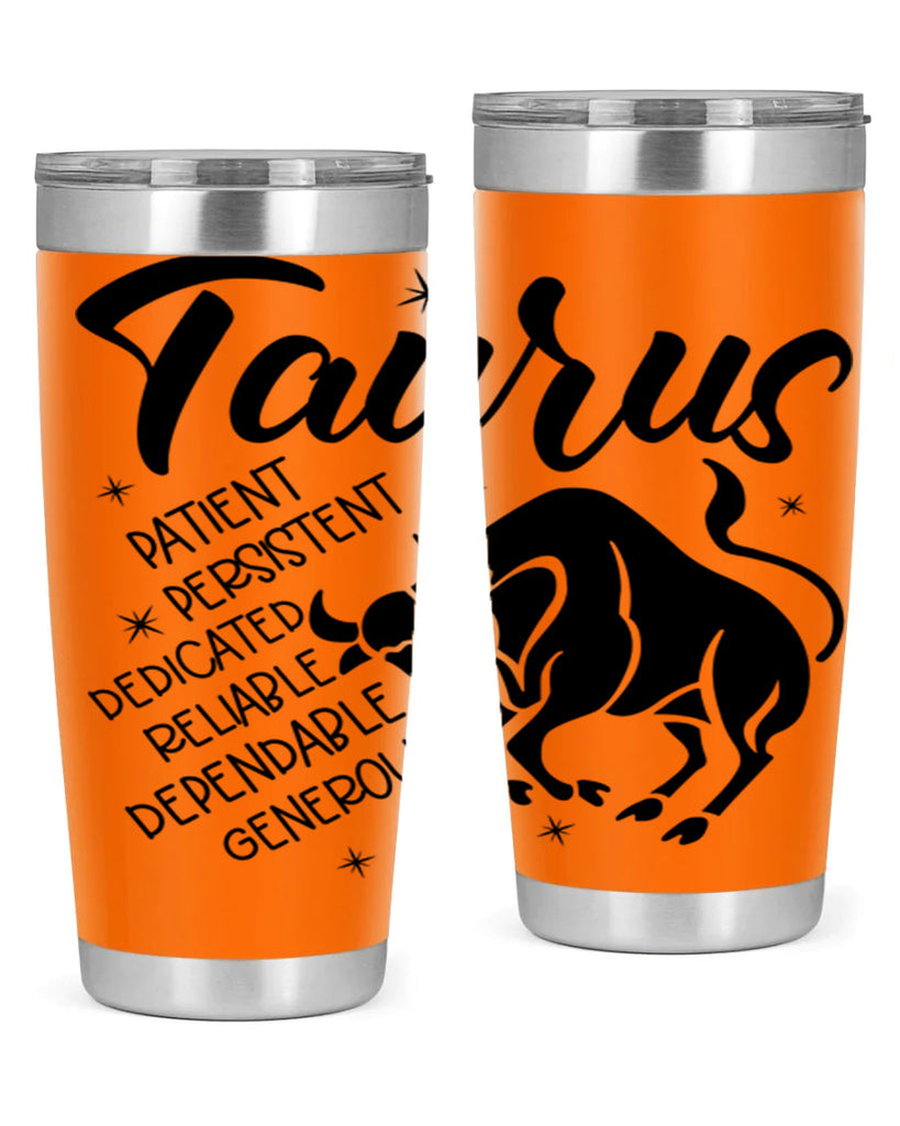 Taurus 492#- zodiac- Tumbler