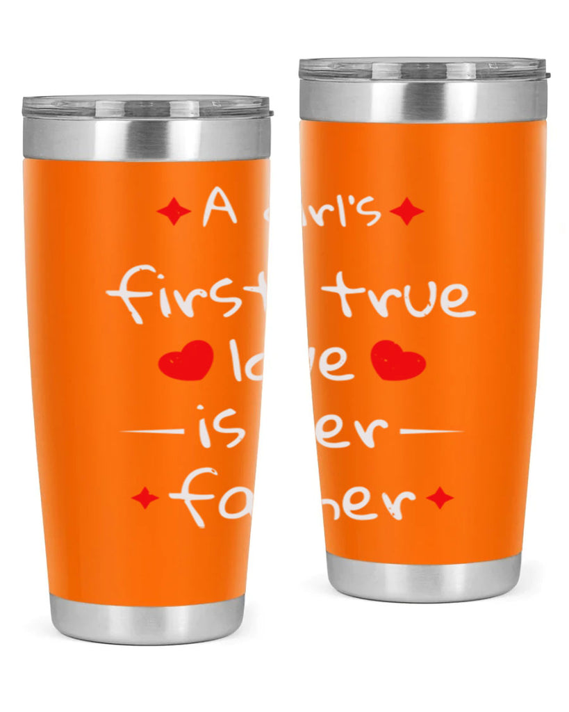 a girl’s first true 116#- fathers day- Tumbler