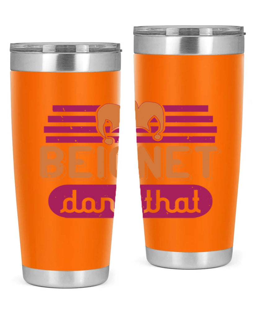 beignet done that 26#- mardi gras- Tumbler