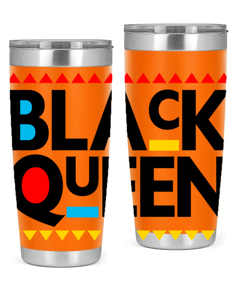 black queen 222#- black words phrases- Cotton Tank