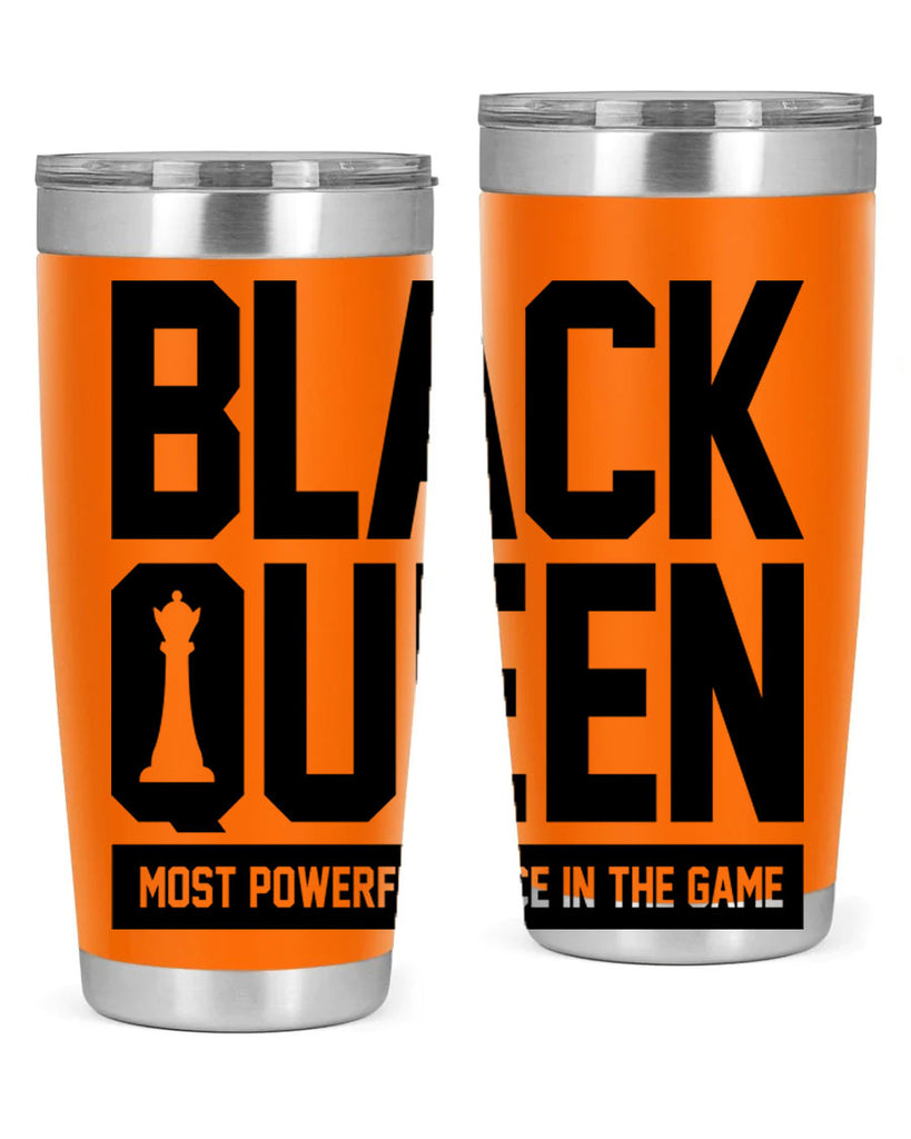black queenchess 194#- black words phrases- Cotton Tank