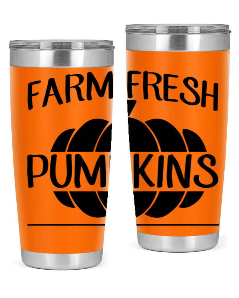 farm fresh pumpkins 173#- fall- Tumbler