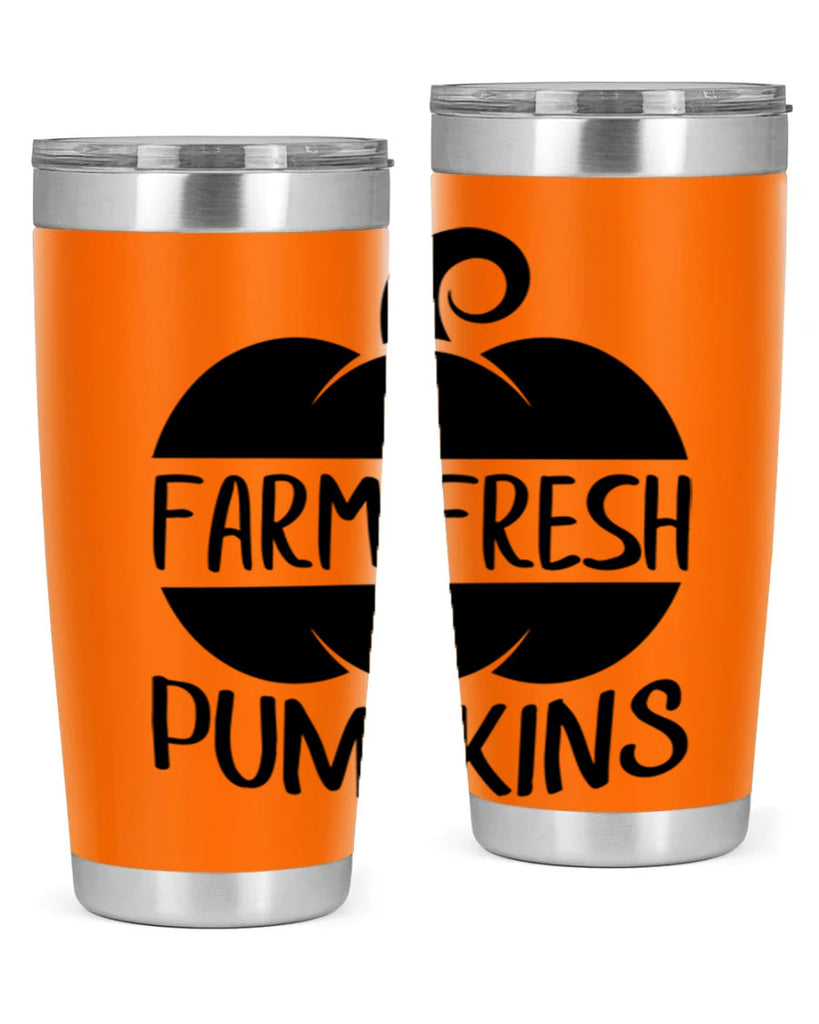farm fresh pumpkins 174#- fall- Tumbler