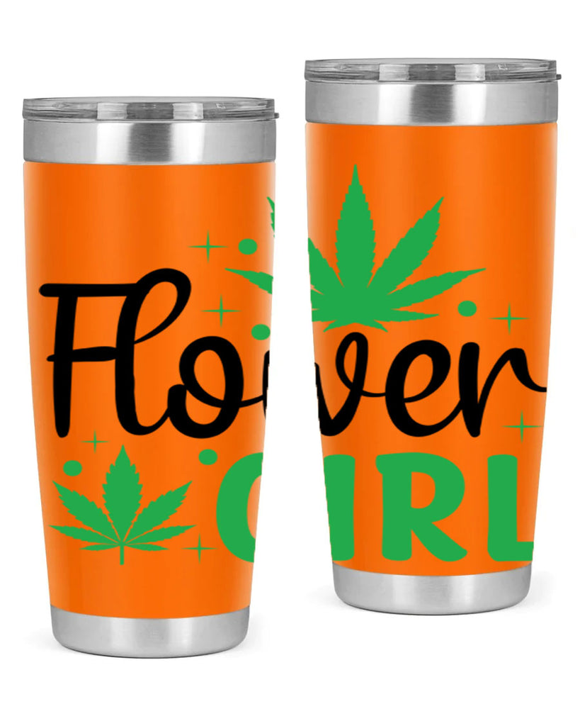 flower girl 83#- marijuana- Tumbler