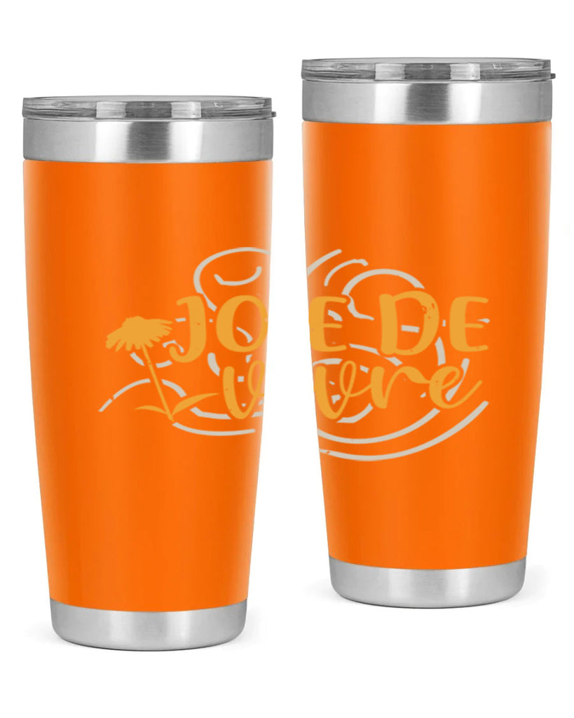 joie de vivre 57#- mardi gras- Tumbler