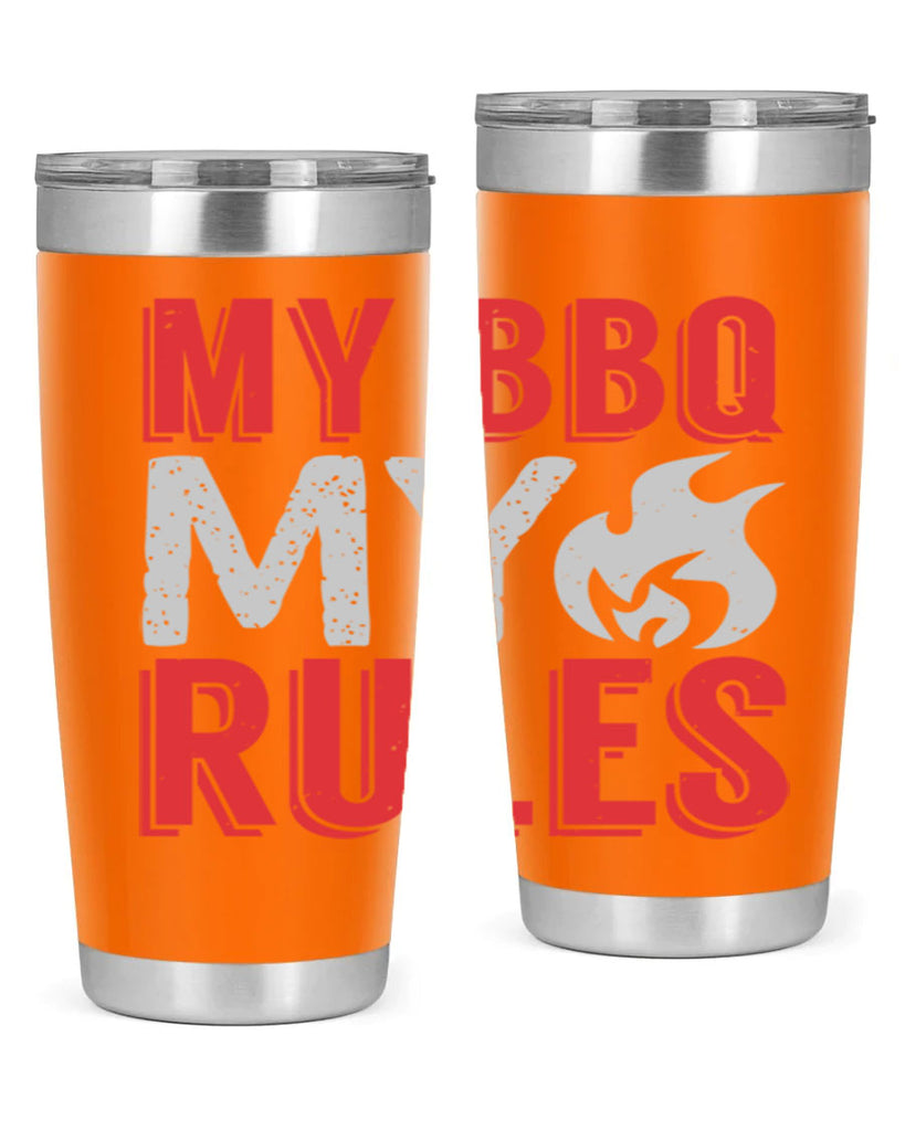 my bbq my rule 22#- bbq- Tumbler