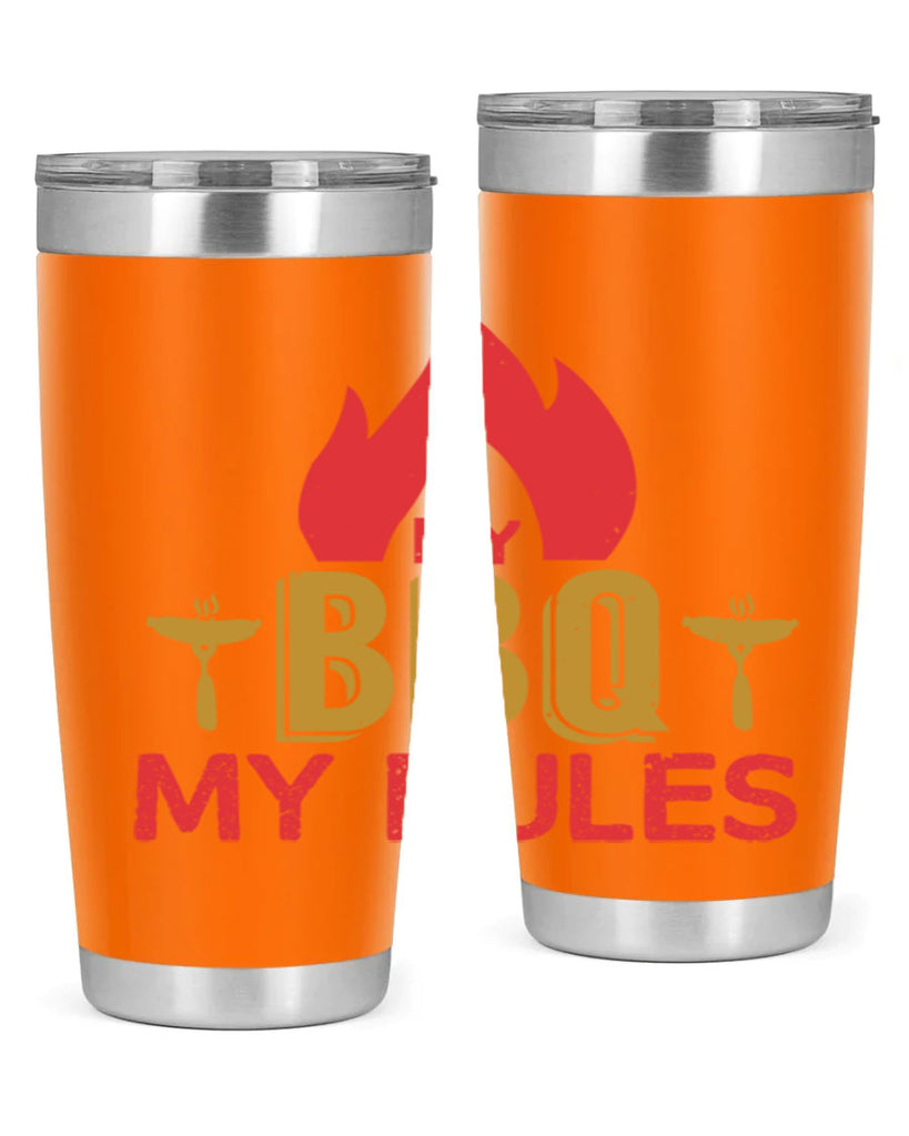 my bbq my ruless 21#- bbq- Tumbler