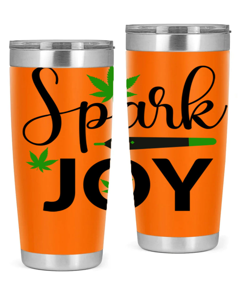 spark joy 250#- marijuana- Tumbler