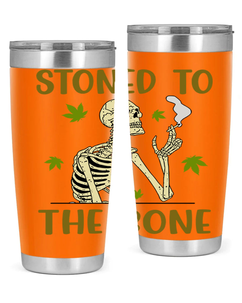 stones to the bone 264#- marijuana- Tumbler