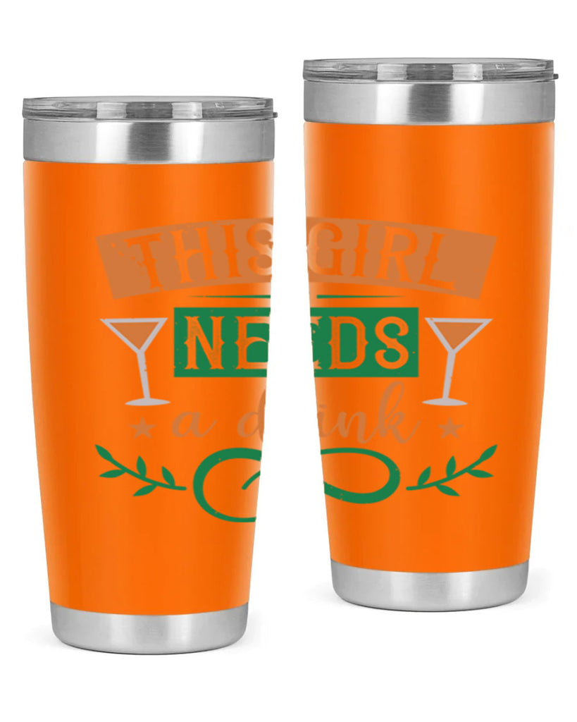 this girl needs a drink 36#- mardi gras- Tumbler