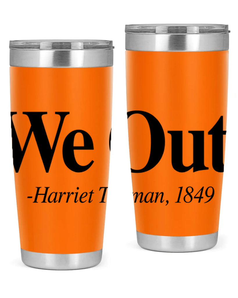 we out harriet tubman 12#- black words phrases- Cotton Tank