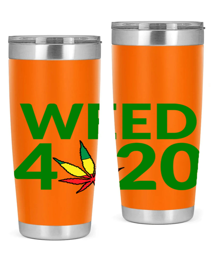 weed 420 cannabis 281#- marijuana- Tumbler