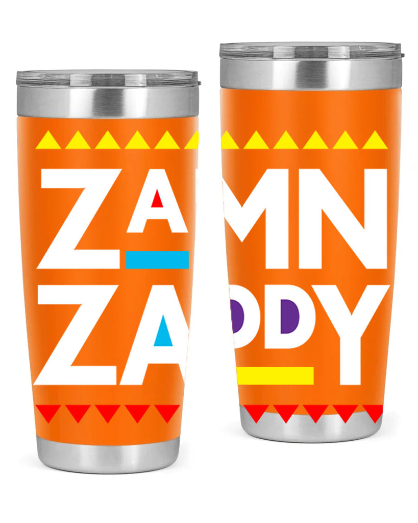 zamn zaddy 1#- black words phrases- Cotton Tank