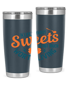 A life without sweets is not much worth living Style 50#- diabetes- Tumbler