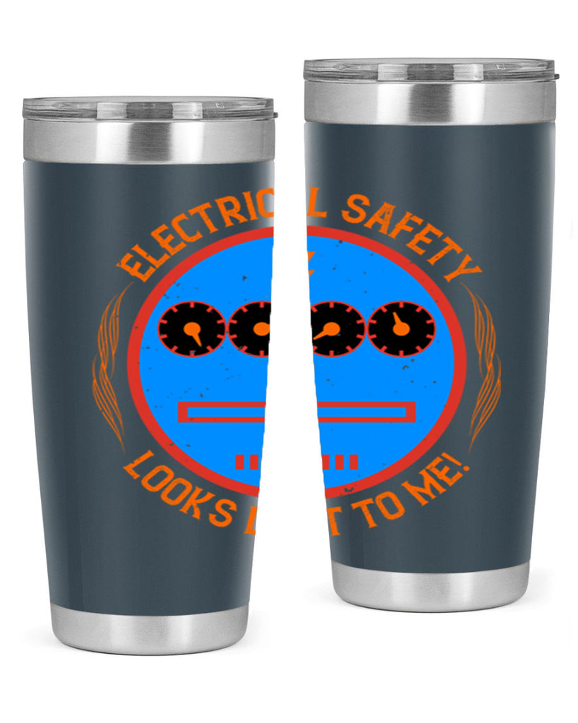 Electrical safety looks legit to me Style 57#- electrician- tumbler